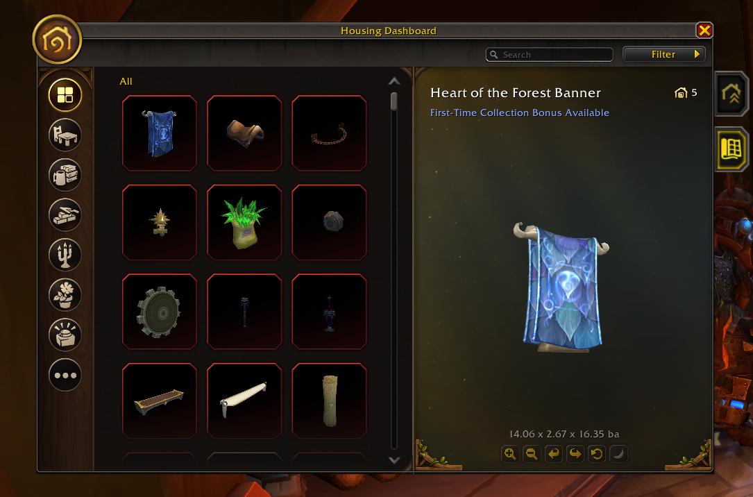 World of Warcraft housing decor Alliance guide