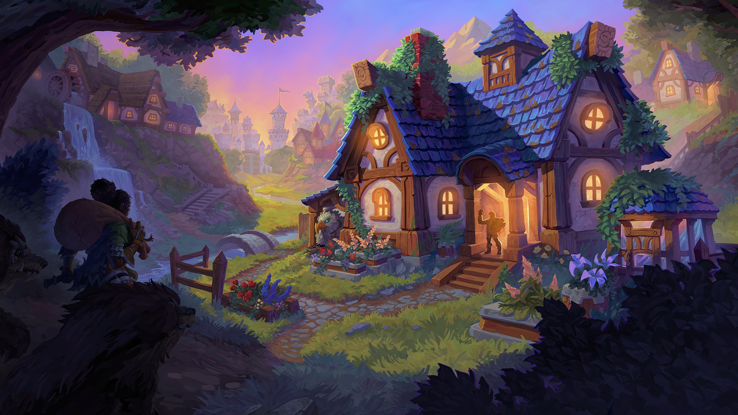 World of Warcraft Housing Concept ARt