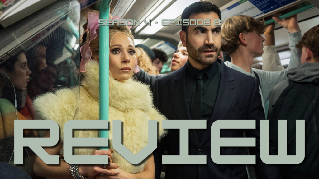 Ted Lasso Season 4 Episode 8 "Follow The Anger" Roy and Keeley in the Tube