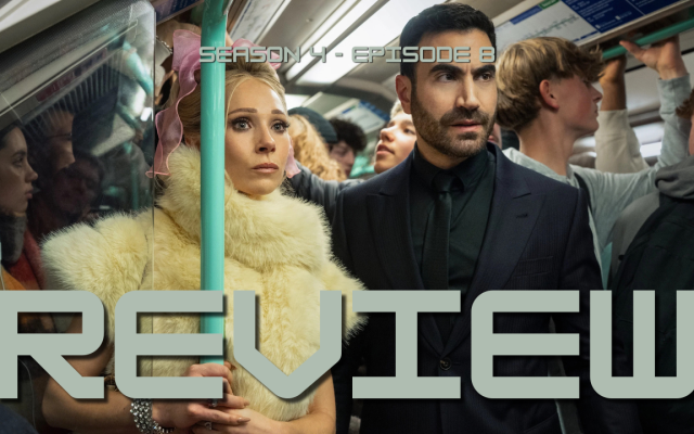 Ted Lasso Season 4 Episode 8 "Follow The Anger" Roy and Keeley in the Tube